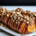 Cinnamon Sugar Hasselback Sweet Potatoes