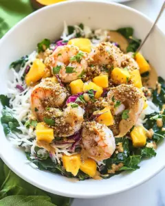 Coconut Shrimp Salad