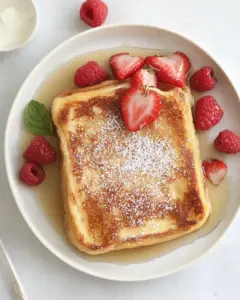 Crème Brûlée French Toast