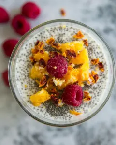 Creamsicle Chia Seed Pudding