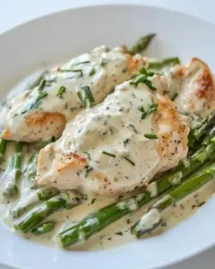 Creamy Chicken and Asparagus