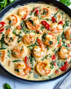 Creamy Tuscan Shrimp