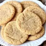 Crunchy Nutmeg Sugar Cookies