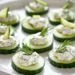Cucumber Dill Bites