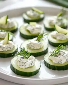 Cucumber Dill Bites