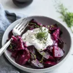 Cumin Spiced Beet Salad with Yogurt and Preserved Lemon