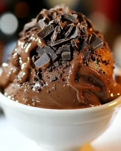 Dark Chocolate Ice Cream