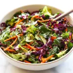 Detox Salad with Lemon Ginger Dressing