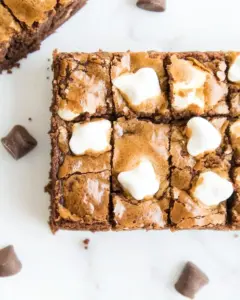 Disappearing Marshmallow Brownies