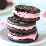 Double Chocolate Strawberry Oreos