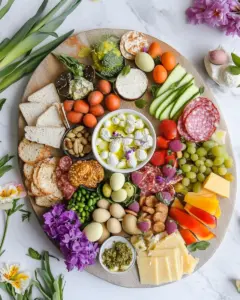 Easter Charcuterie Board