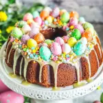 Easter Egg Treasure Cake