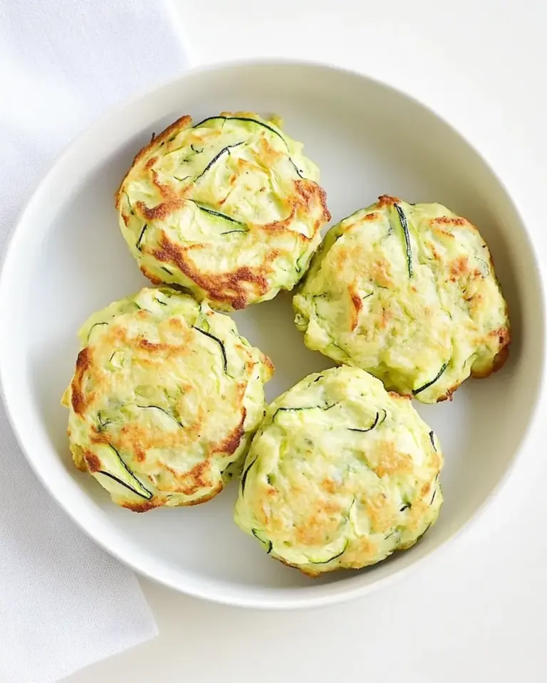 Easy Baked Zucchini Fritters
