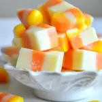 Easy Candy Corn Fudge