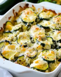 Easy Cheesy Zucchini Bake
