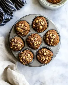 Easy Healthy Gluten-Free Carrot Cake Muffins