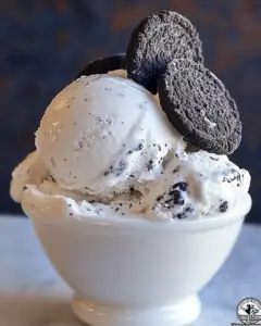 Easy Homemade Cookies And Cream Ice Cream