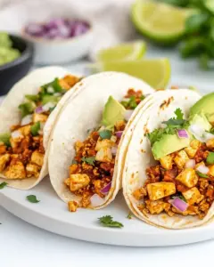 Easy Tofu Tacos