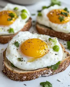 Egg Clouds on Whole Grain Toast