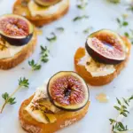 Fig and Goat Cheese Crostini