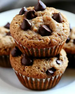 Flourless Peanut Butter Blender Muffins