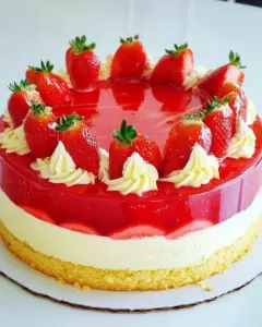 Fraisier Cake