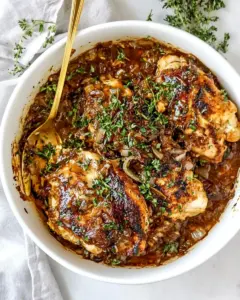 French Onion Chicken