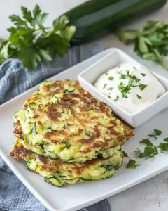 Fresh Zucchini Fritters