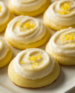 Frosted Lemon Sugar Cookies