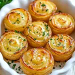 Garlic Parmesan Duchess Potatoes