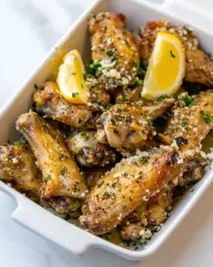 Garlic Parmesan Wings