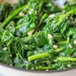 Garlic Sautéed Spinach