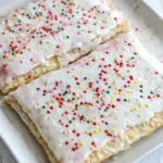 Giant Homemade Strawberry Pop Tart