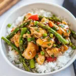 Ginger Chicken Asparagus Stir Fry