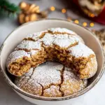 Gingerbread Crinkle Cookies