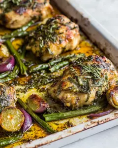 Gluten Free Sheet Pan Ginger Chicken