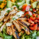 Grilled Chicken Fajita Salad
