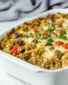 Ground Turkey Casserole