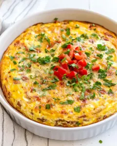 Hash Brown Frittata
