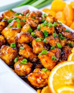 Healthier Orange Chicken