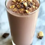 Healthy Chocolate Peanut Butter Protein Shake
