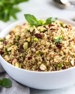 Healthy Crunchy Quinoa Salad