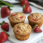 Healthy Strawberry Muffins