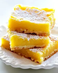 Homemade Lemon Bars