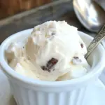 Homemade Moose Tracks Ice Cream