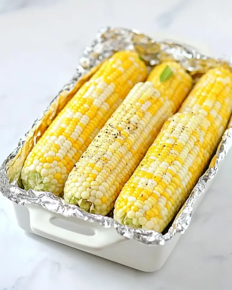 Grilled Corn On The Cob In Foil