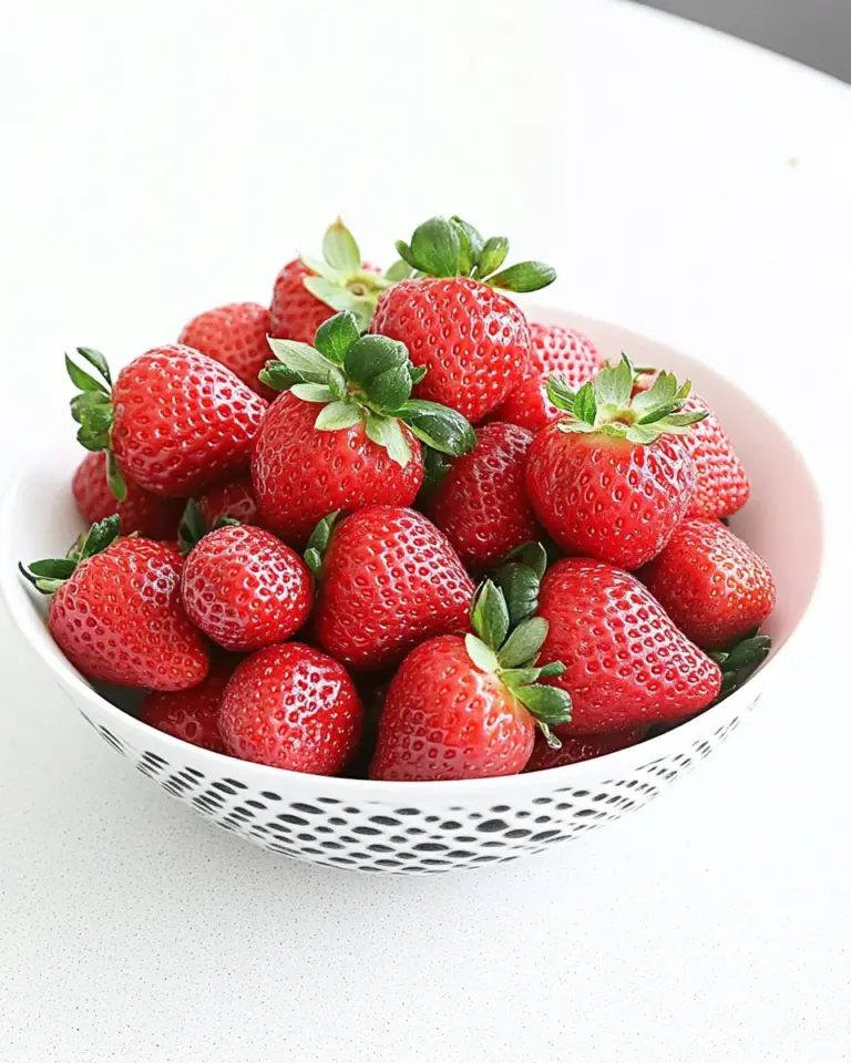 How to Clean Strawberries