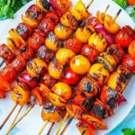 Cut Tomatoes for Kabobs