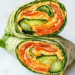 Hummus Veggie Wrap
