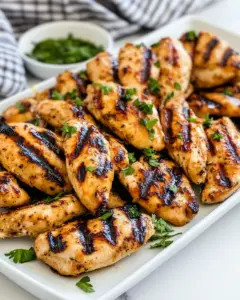 Grilled Chicken Tenders